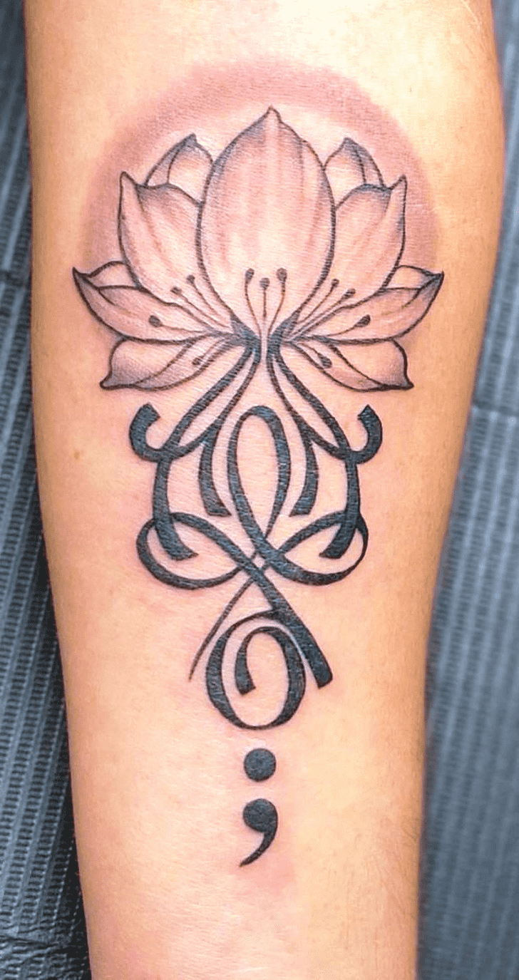 Lotus Tattoo Shot