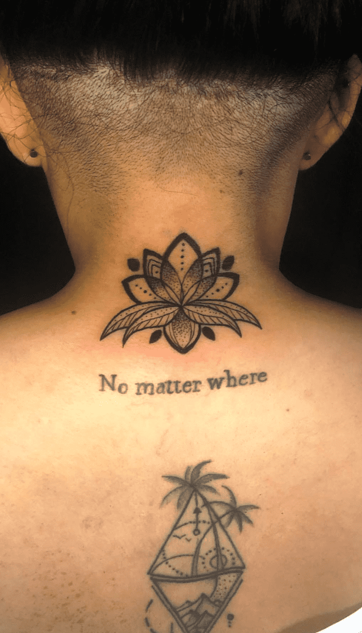 Lotus Tattoo Photograph