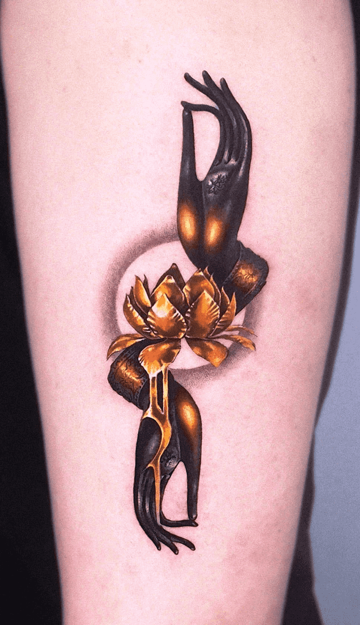 Lotus Tattoo Portrait