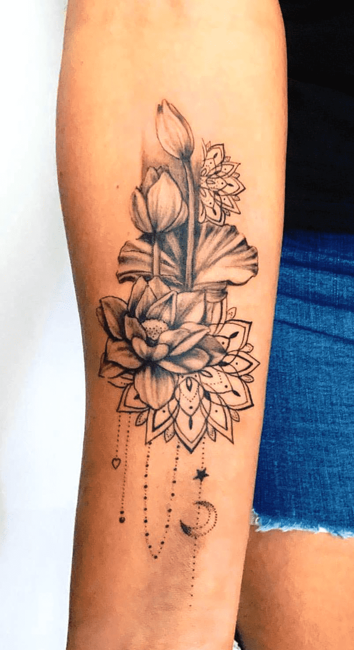 Lotus Tattoo Shot