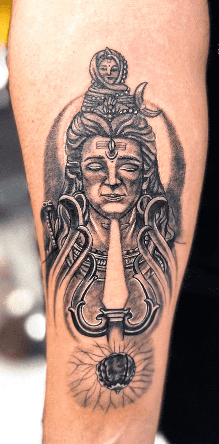 Mahadev Tattoo Ink