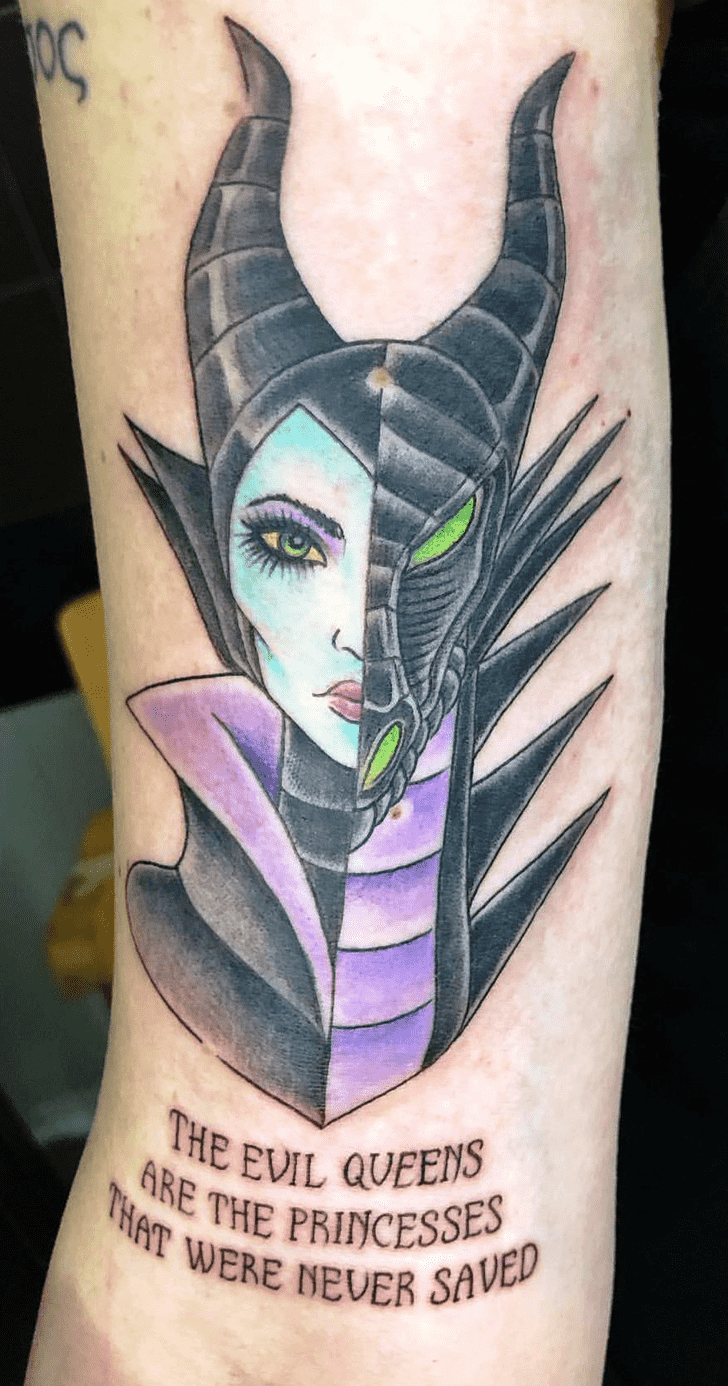 Maleficent Tattoo Design Image