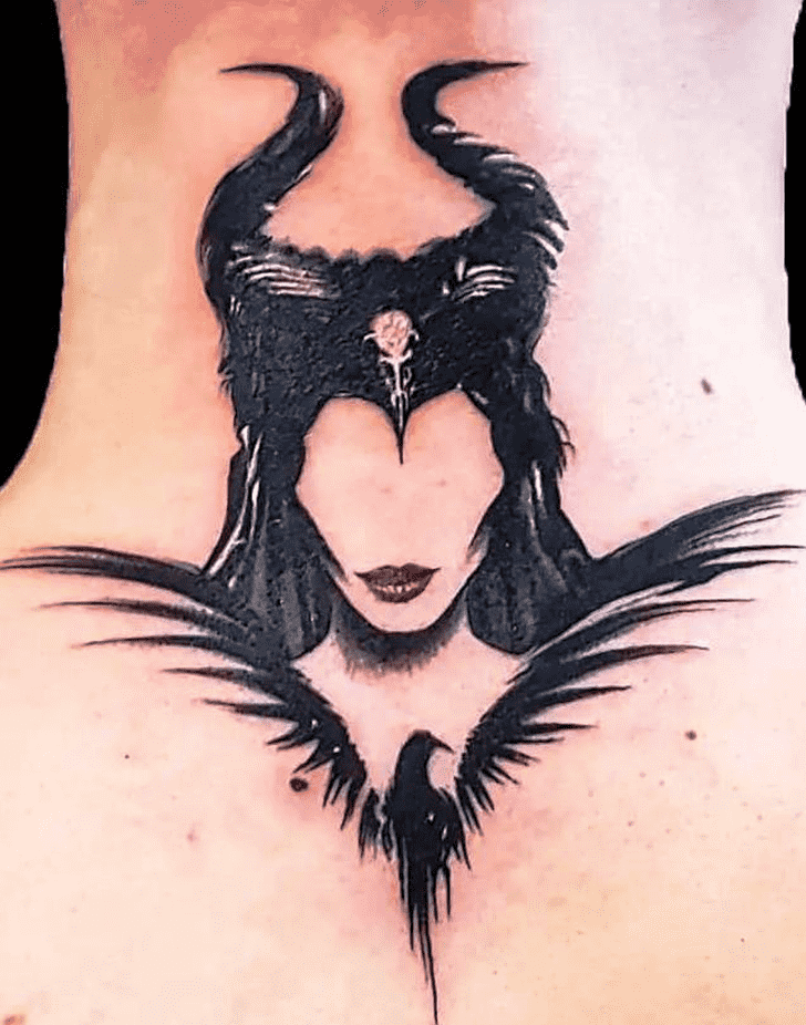 Maleficent Tattoo Photograph