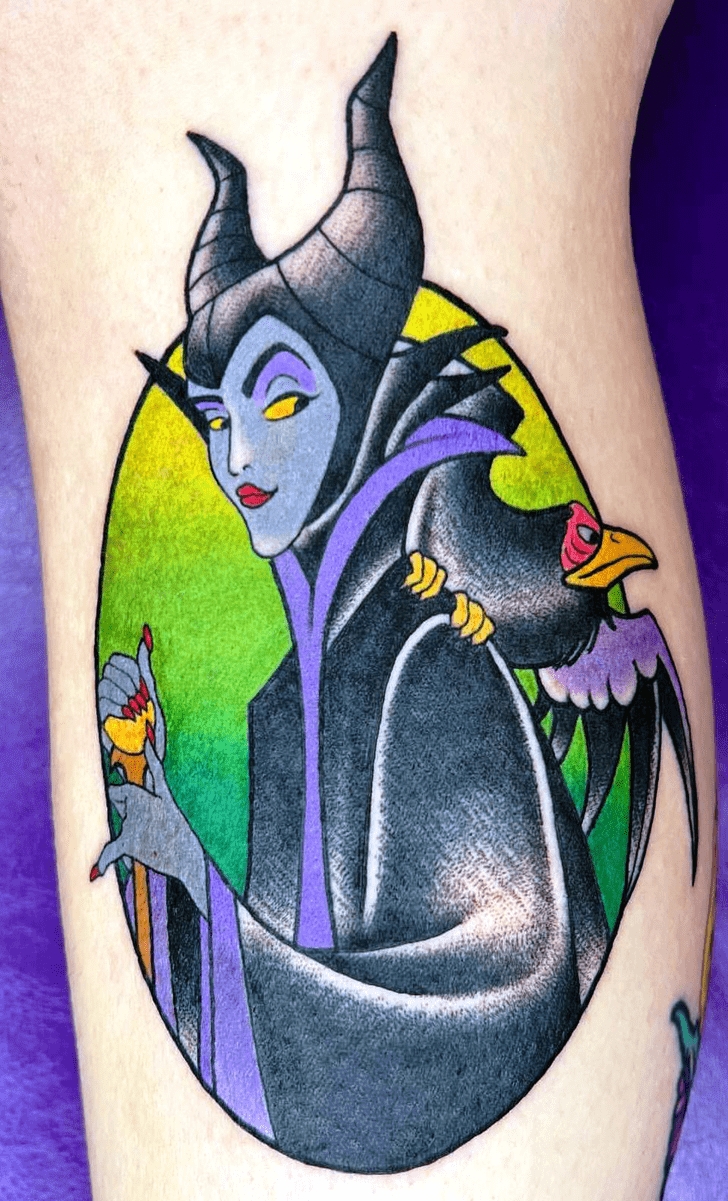 Maleficent Tattoo Design Image