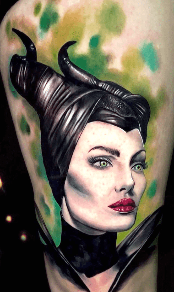 Maleficent Tattoo Photo