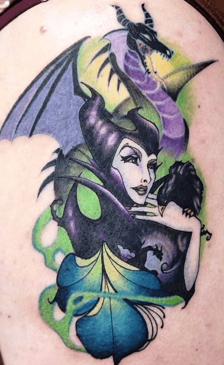 Maleficent Tattoo Photos