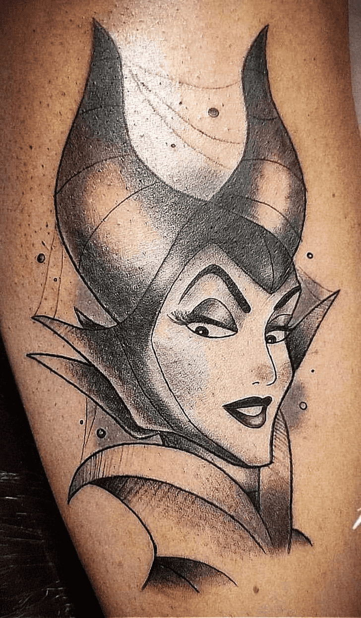 Maleficent Tattoo Photo