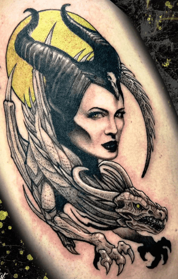 Maleficent Tattoo Photos