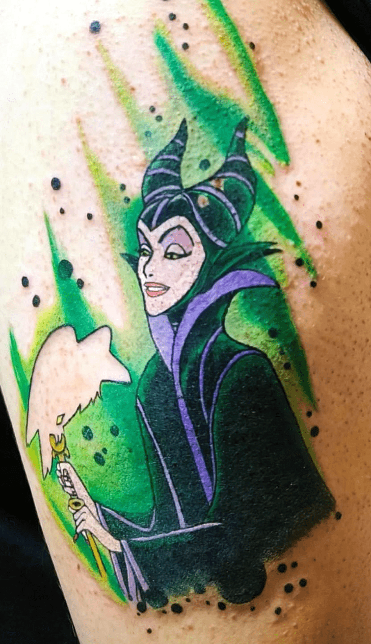 Maleficent Tattoo Photograph