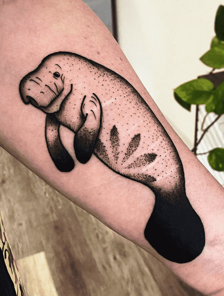 Manatee Tattoo Photo