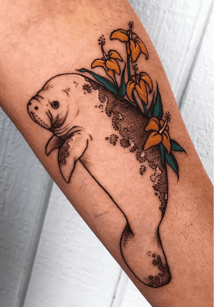 Manatee Tattoo Snapshot