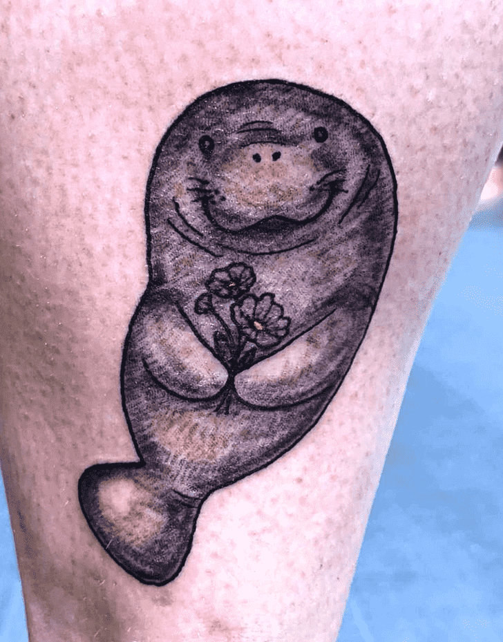 Manatee Tattoo Photo