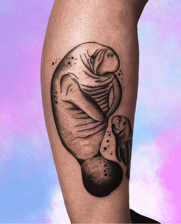 Manatee Tattoo Photos