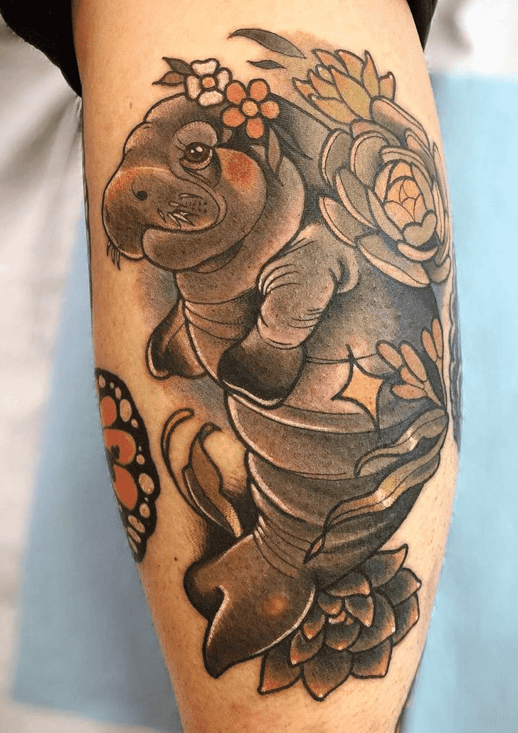 Manatee Tattoo Photograph