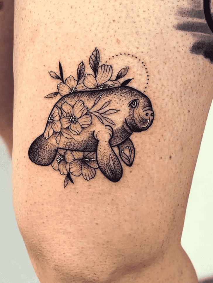 Manatee Tattoo Snapshot