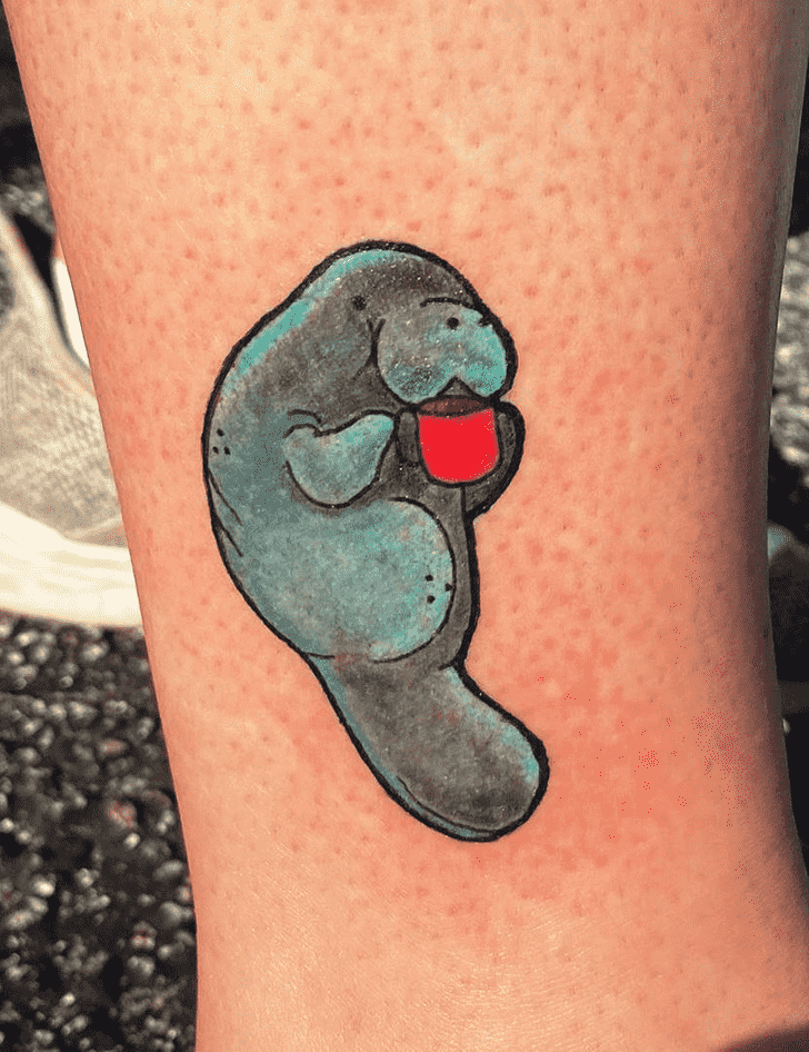 Manatee Tattoo Design Image