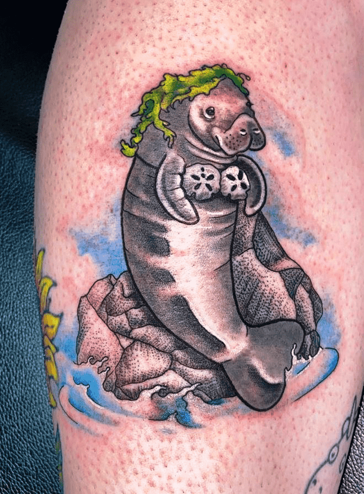 Manatee Tattoo Photo