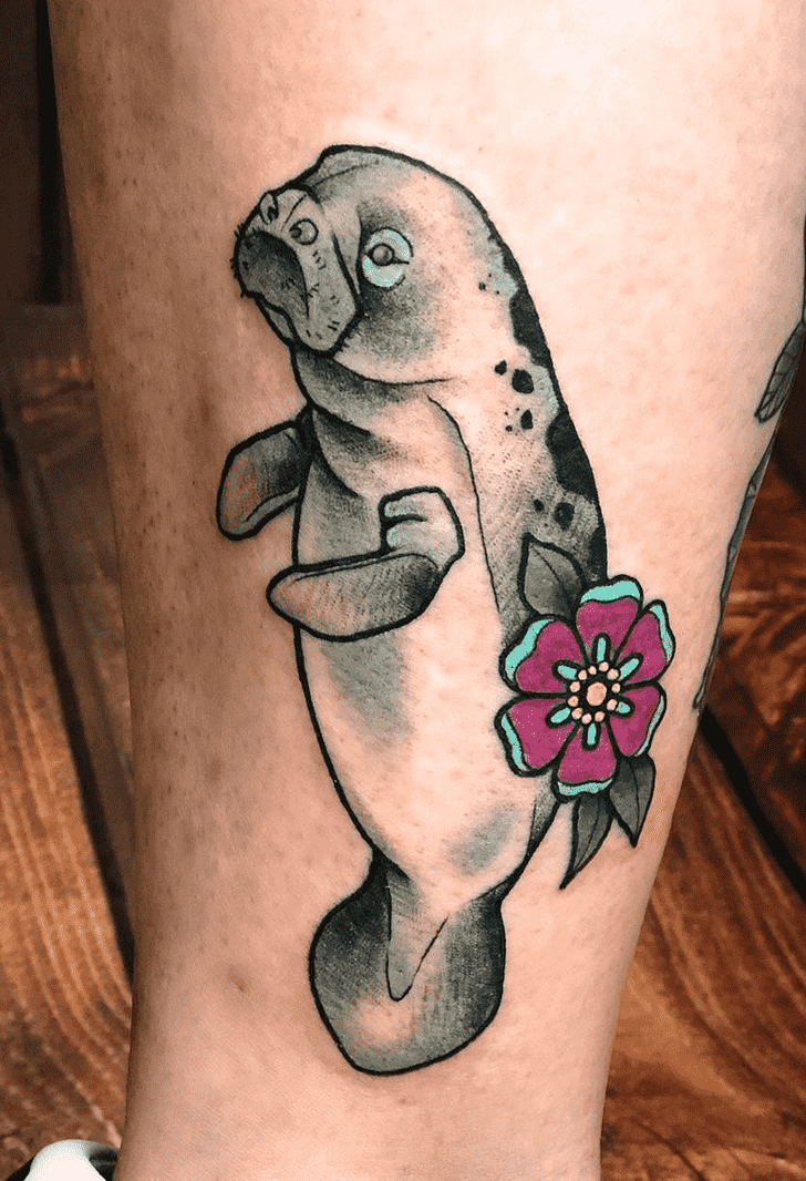 Manatee Tattoo Photos