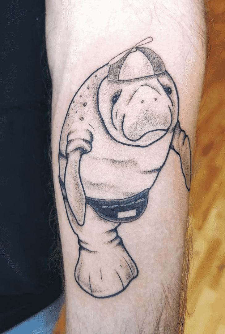 Manatee Tattoo Ink