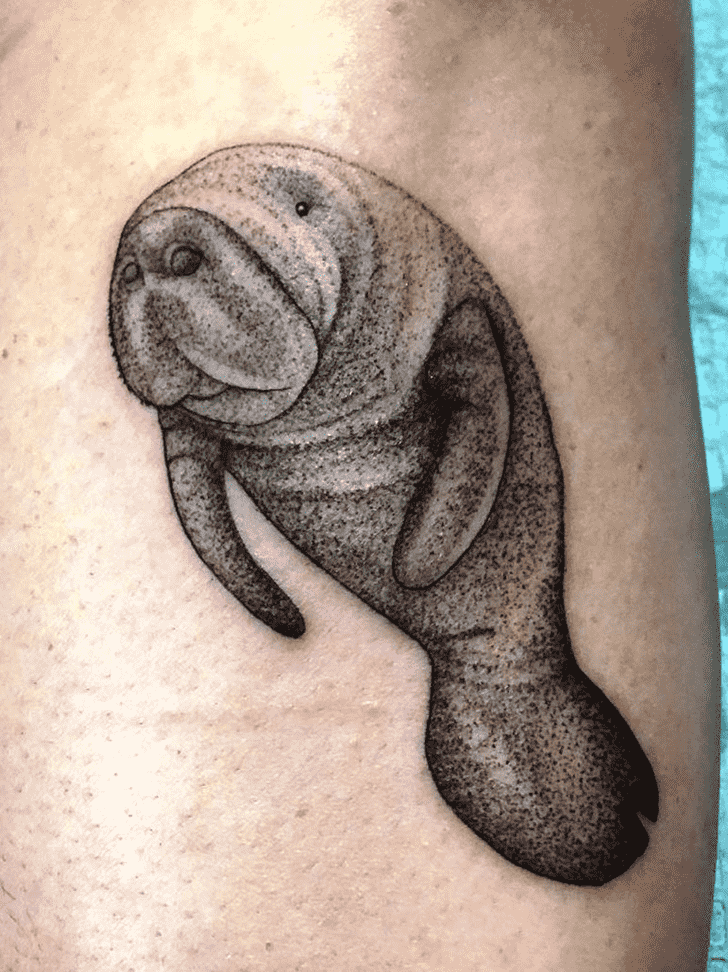 Manatee Tattoo Snapshot