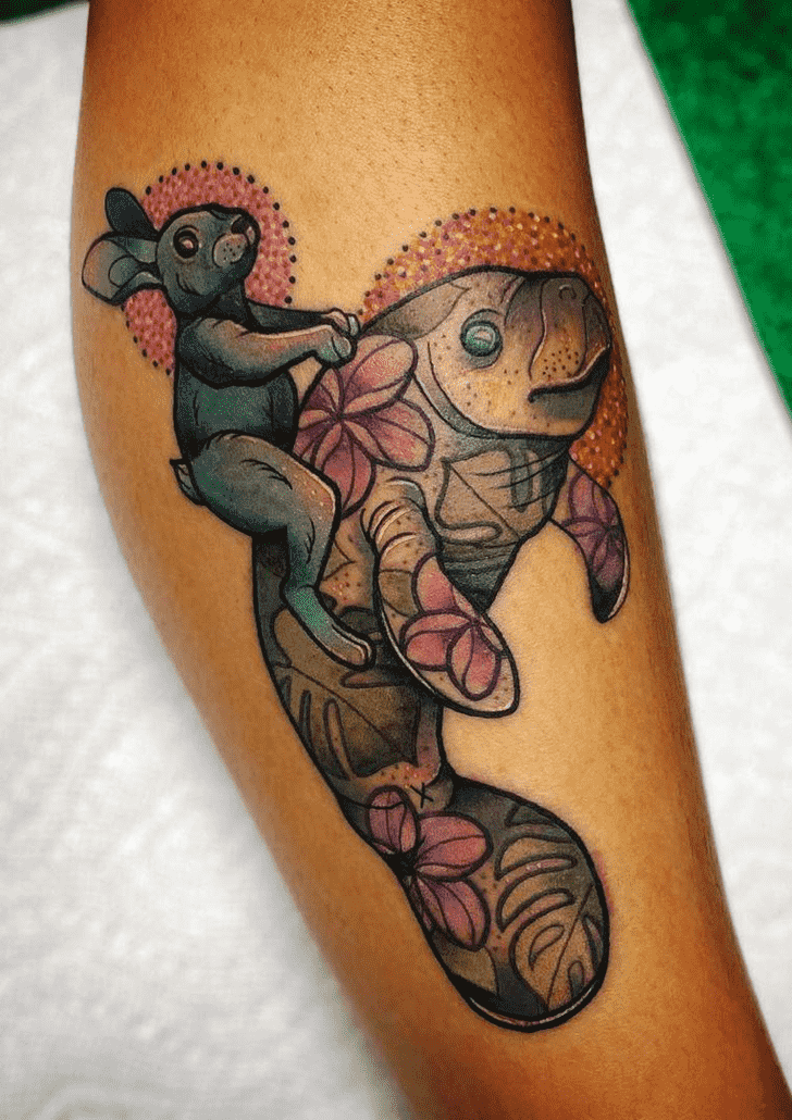 Manatee Tattoo Picture