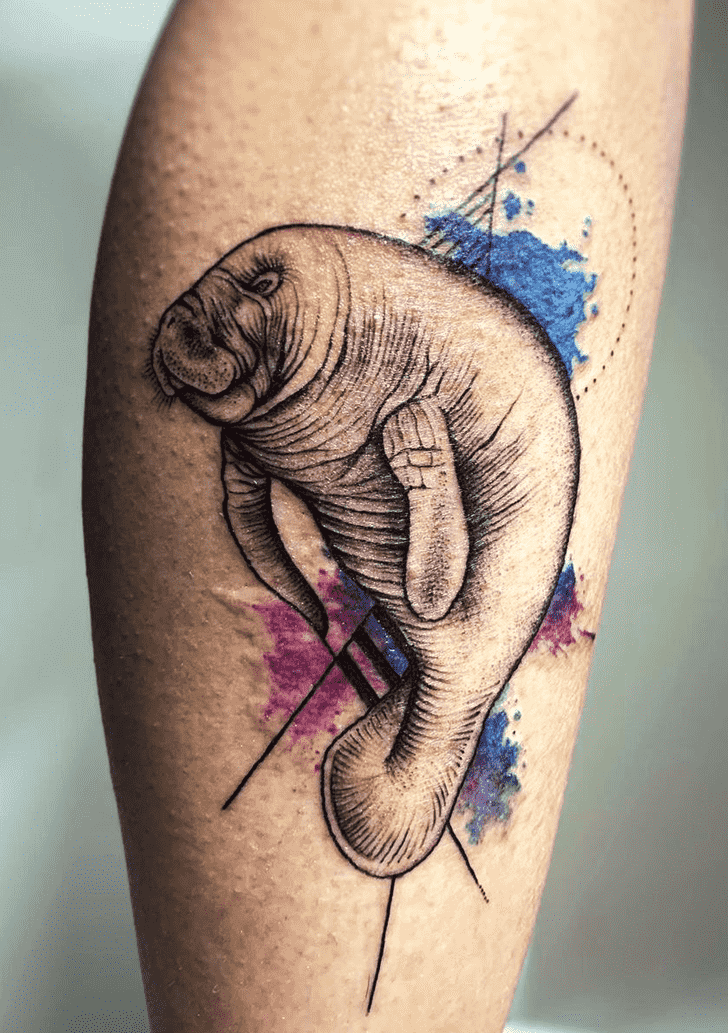 Manatee Tattoo Photo