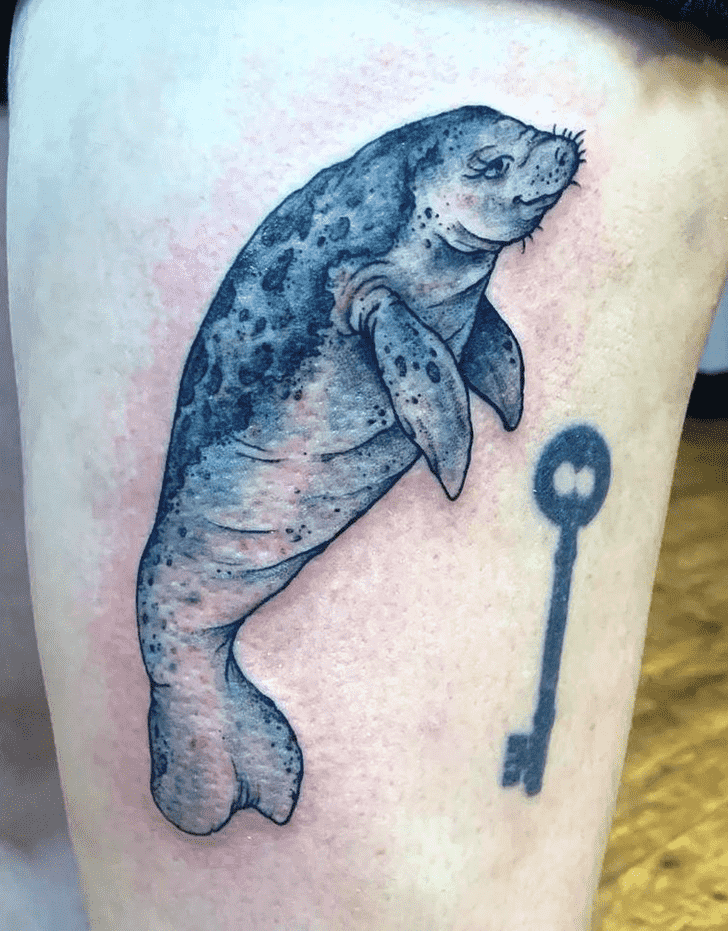 Manatee Tattoo Photos