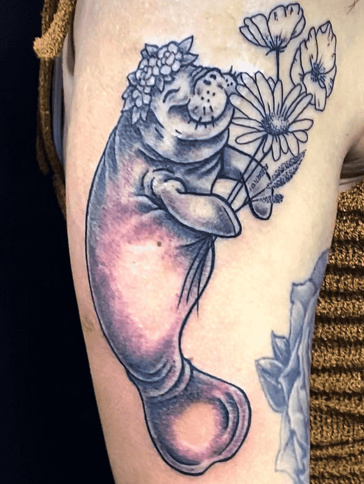 Manatee Tattoo Photograph