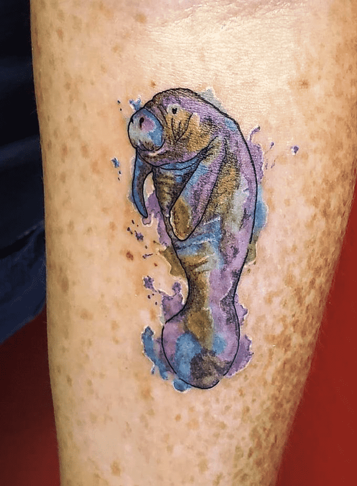 Manatee Tattoo Snapshot