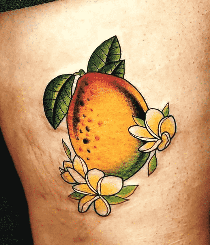 Mango Tattoo Design Image