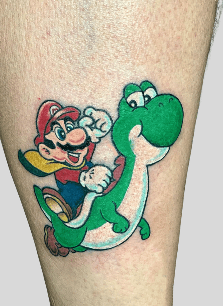 Mario Tattoo Snapshot