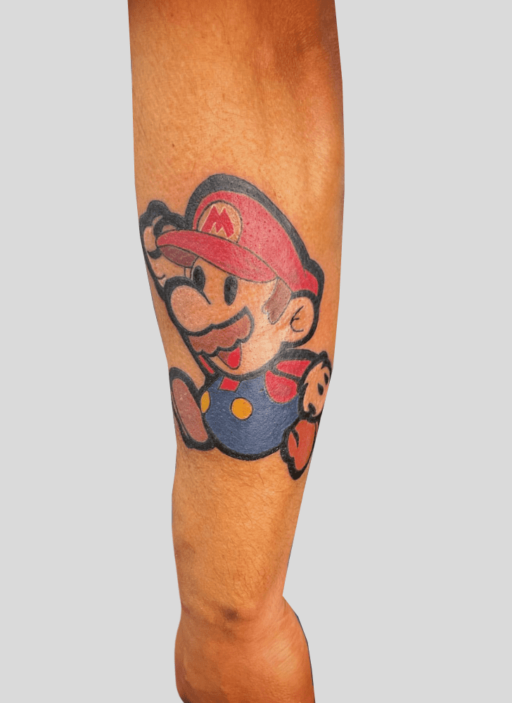 Mario Tattoo Picture