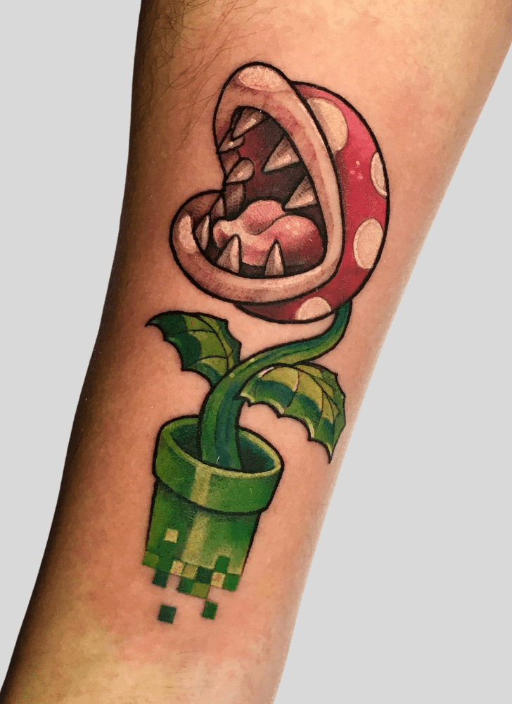 Mario Tattoo Figure