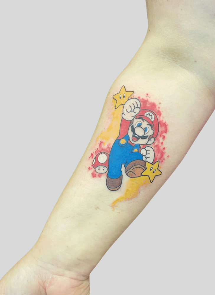 Mario Tattoo Snapshot