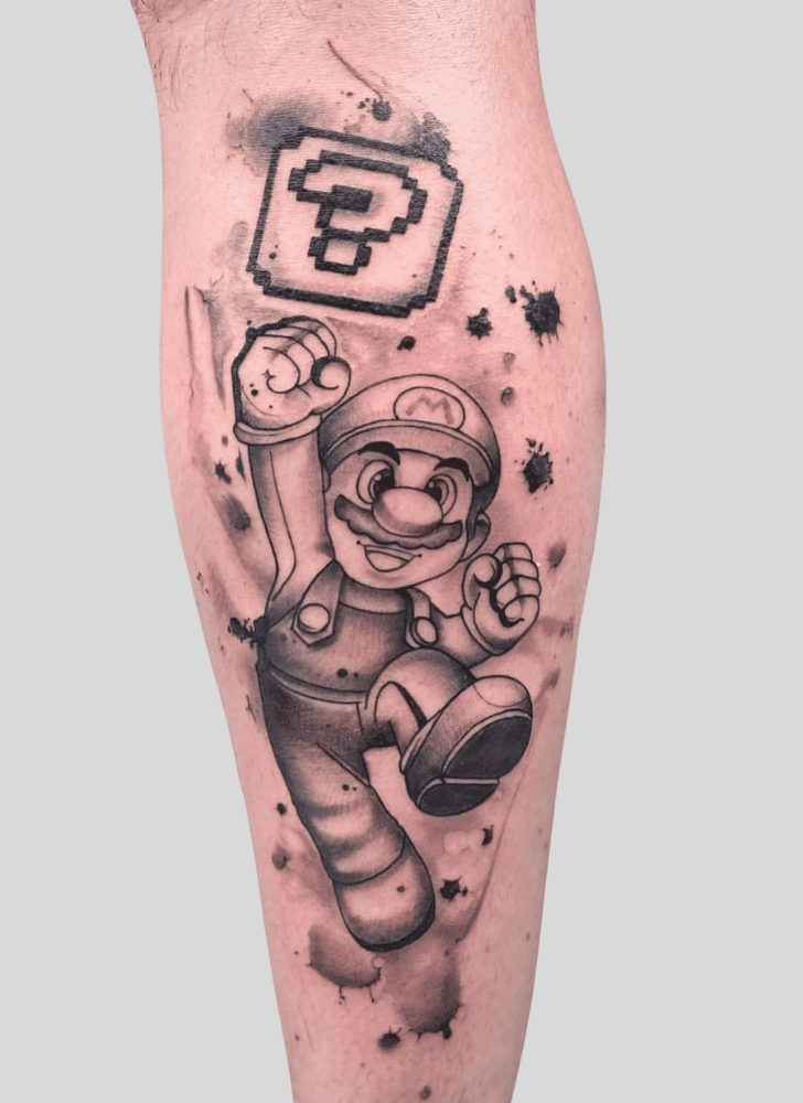 Mario Tattoo Picture