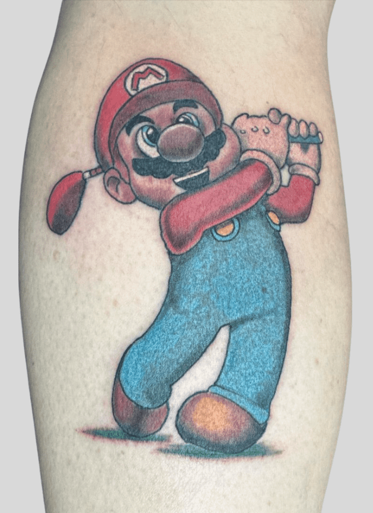 Mario Tattoo Shot