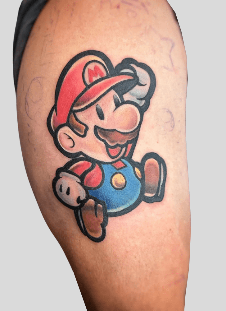 Mario Tattoo Snapshot