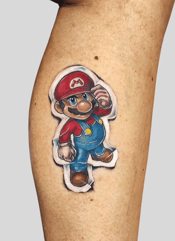 Mario Tattoo Picture