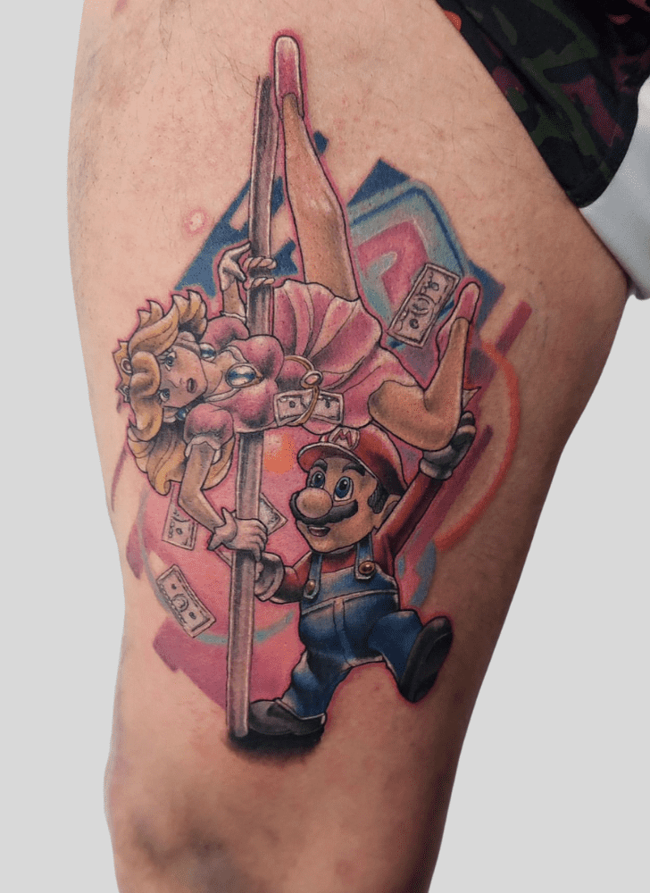 Mario Tattoo Photos