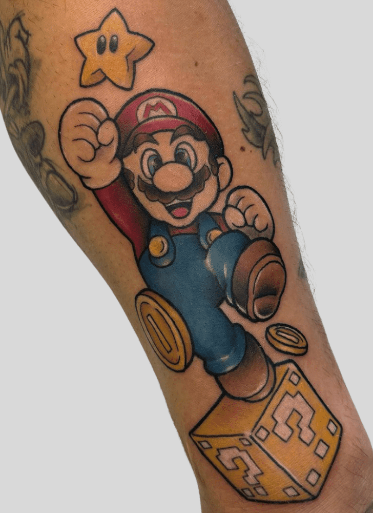 Mario Tattoo Snapshot