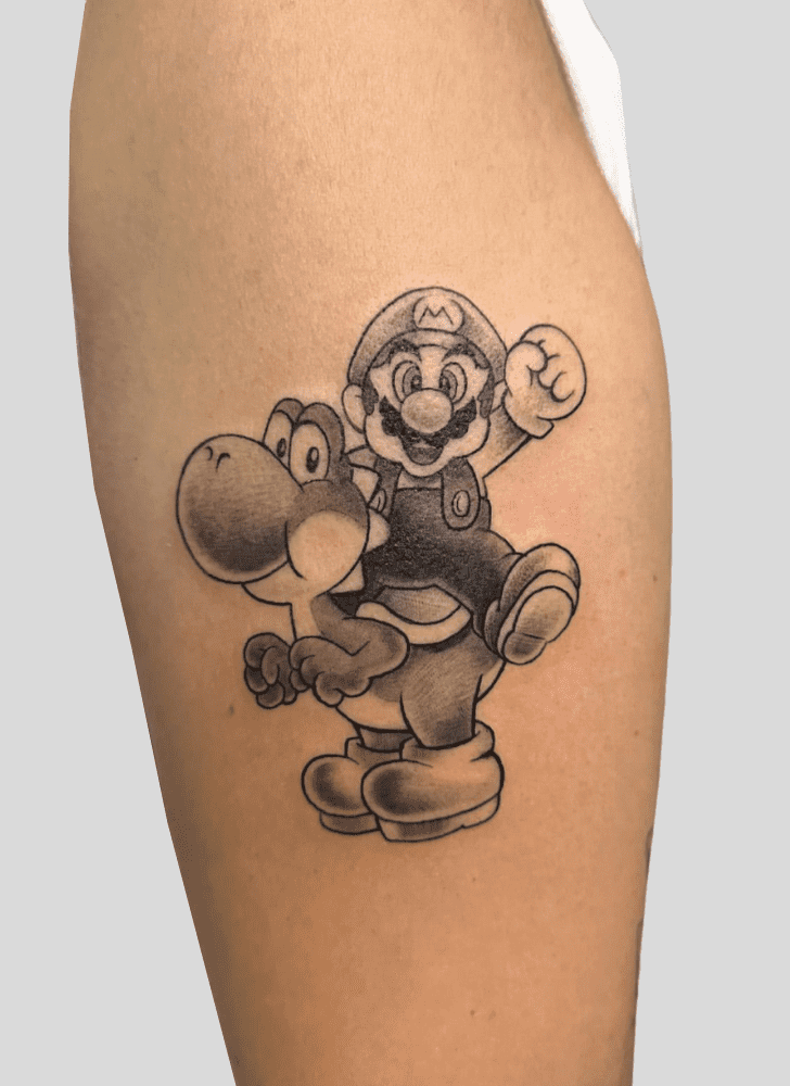 Mario Tattoo Shot