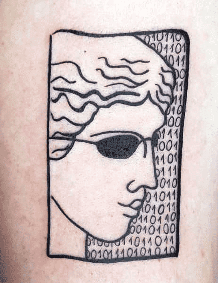 Matrix Tattoo Portrait