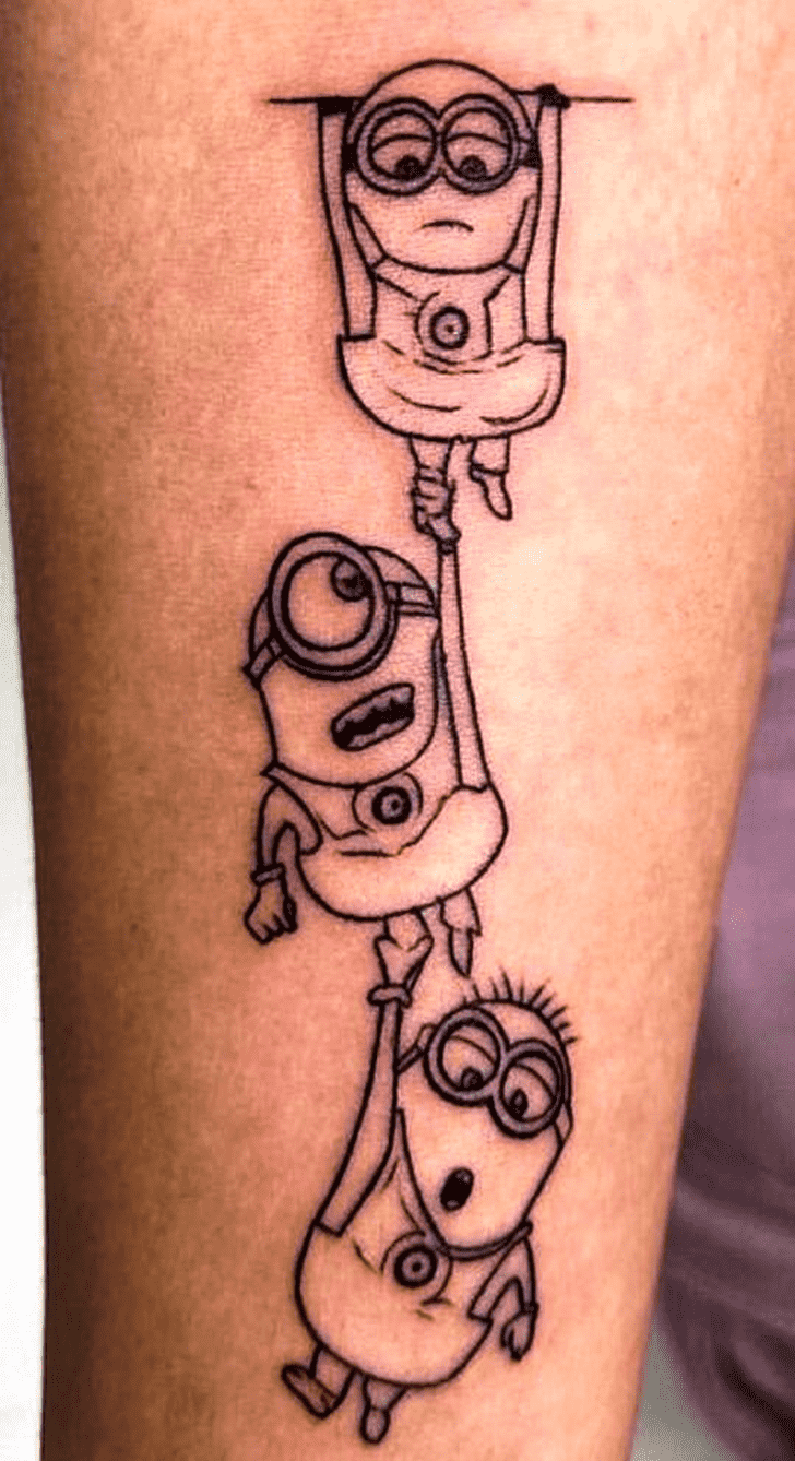 Minion Tattoo Figure