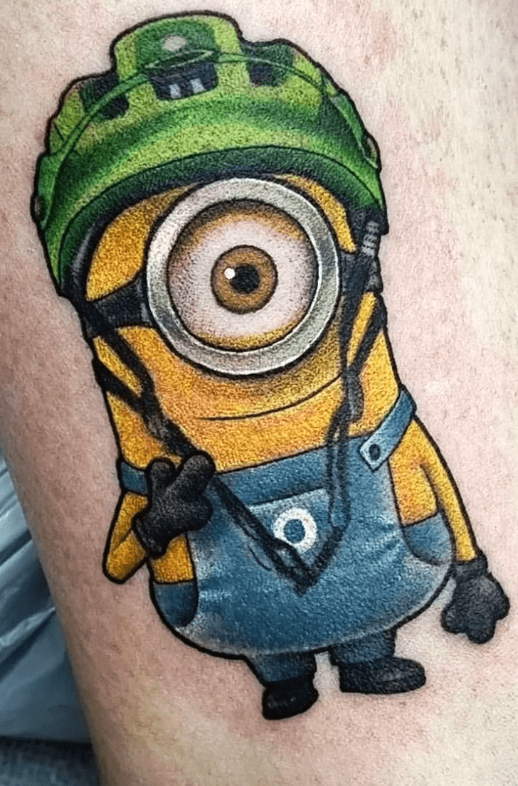 Minion Tattoo Shot