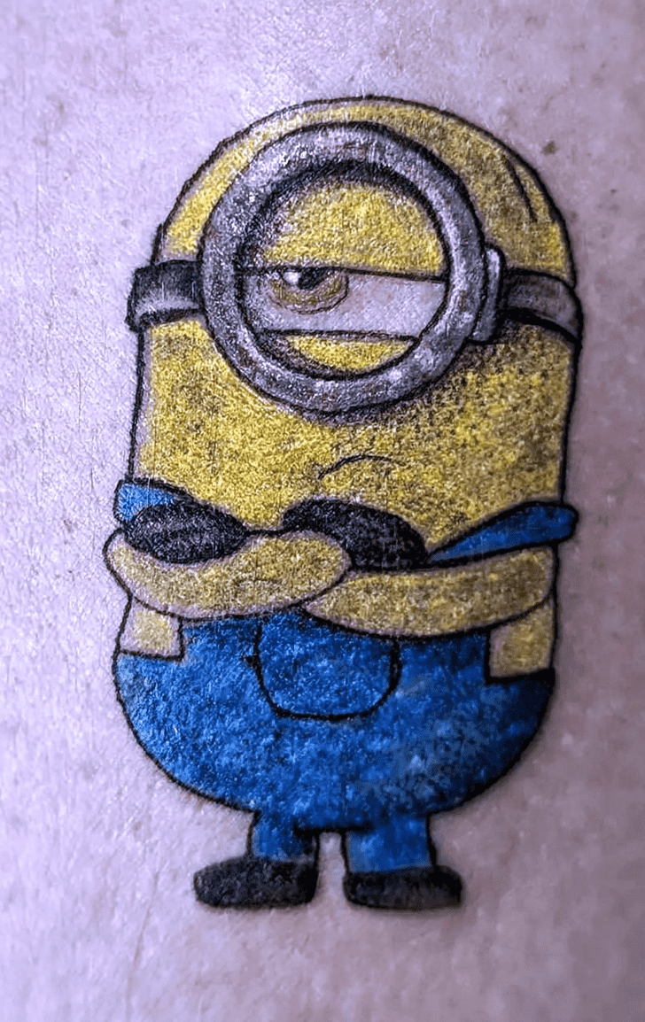 Minion Tattoo Figure