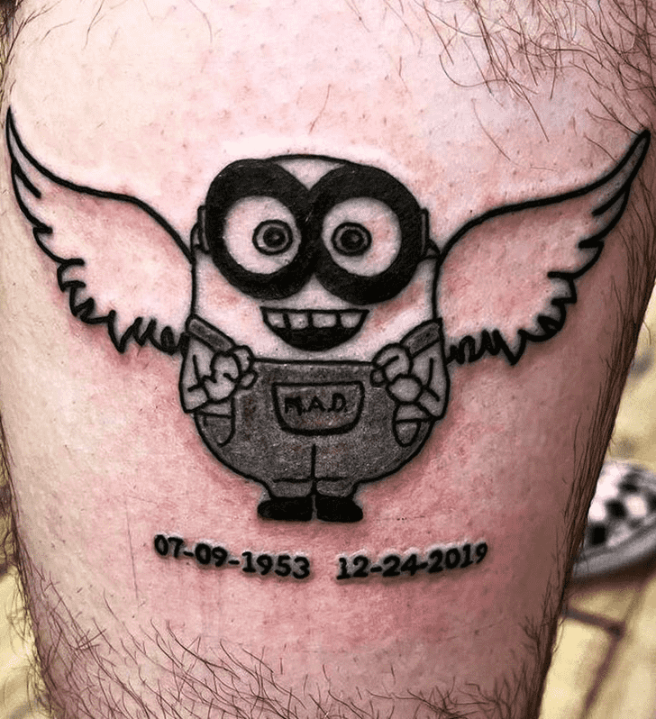 Minion Tattoo Photograph