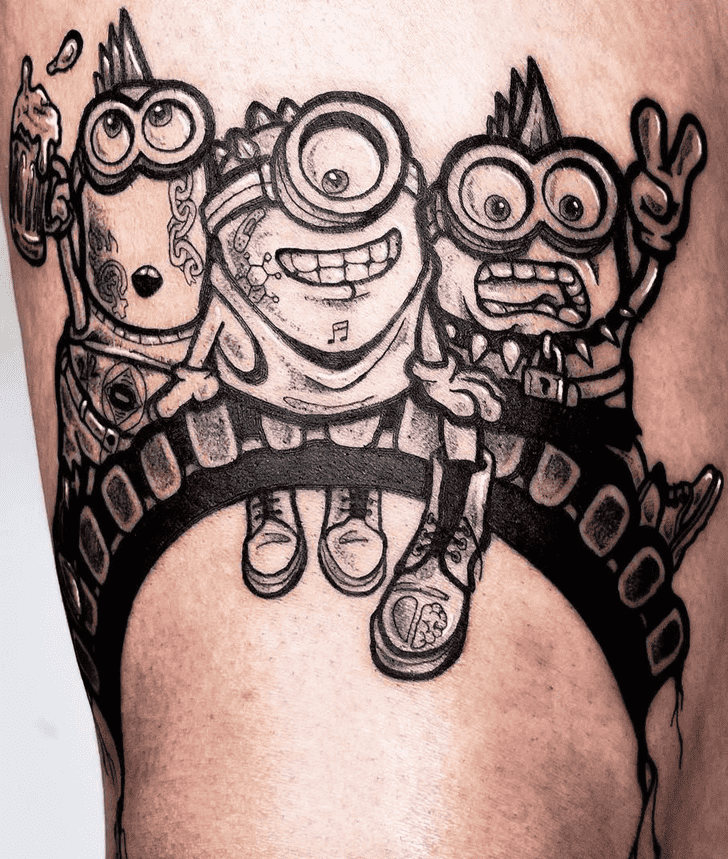 Minion Tattoo Photograph