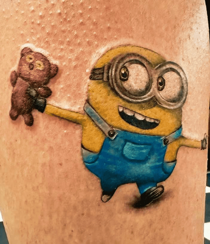 Minion Tattoo Shot