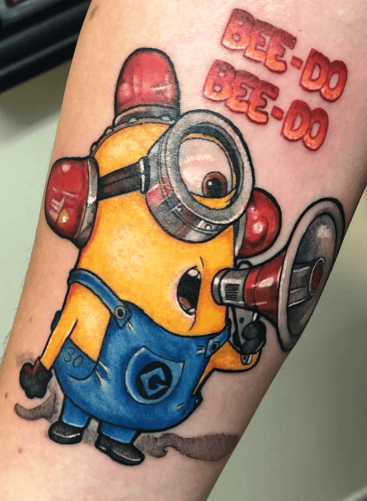 Minion Tattoo Design Image