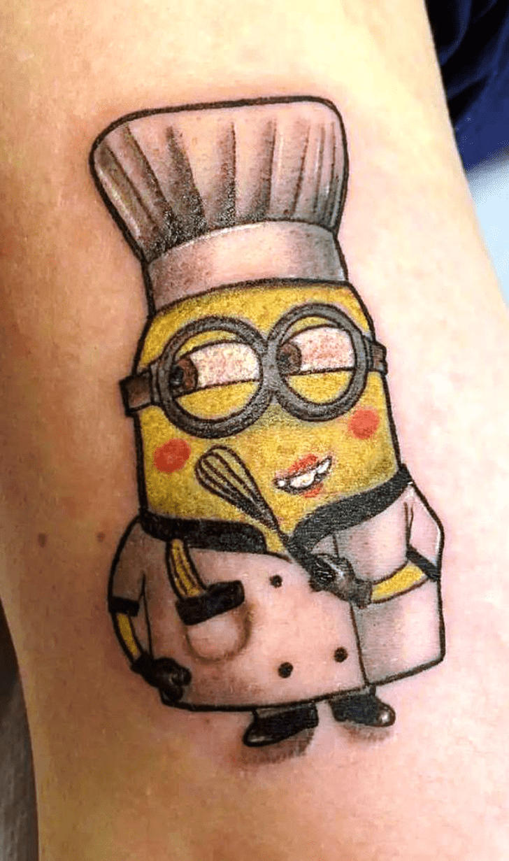 Minion Tattoo Shot